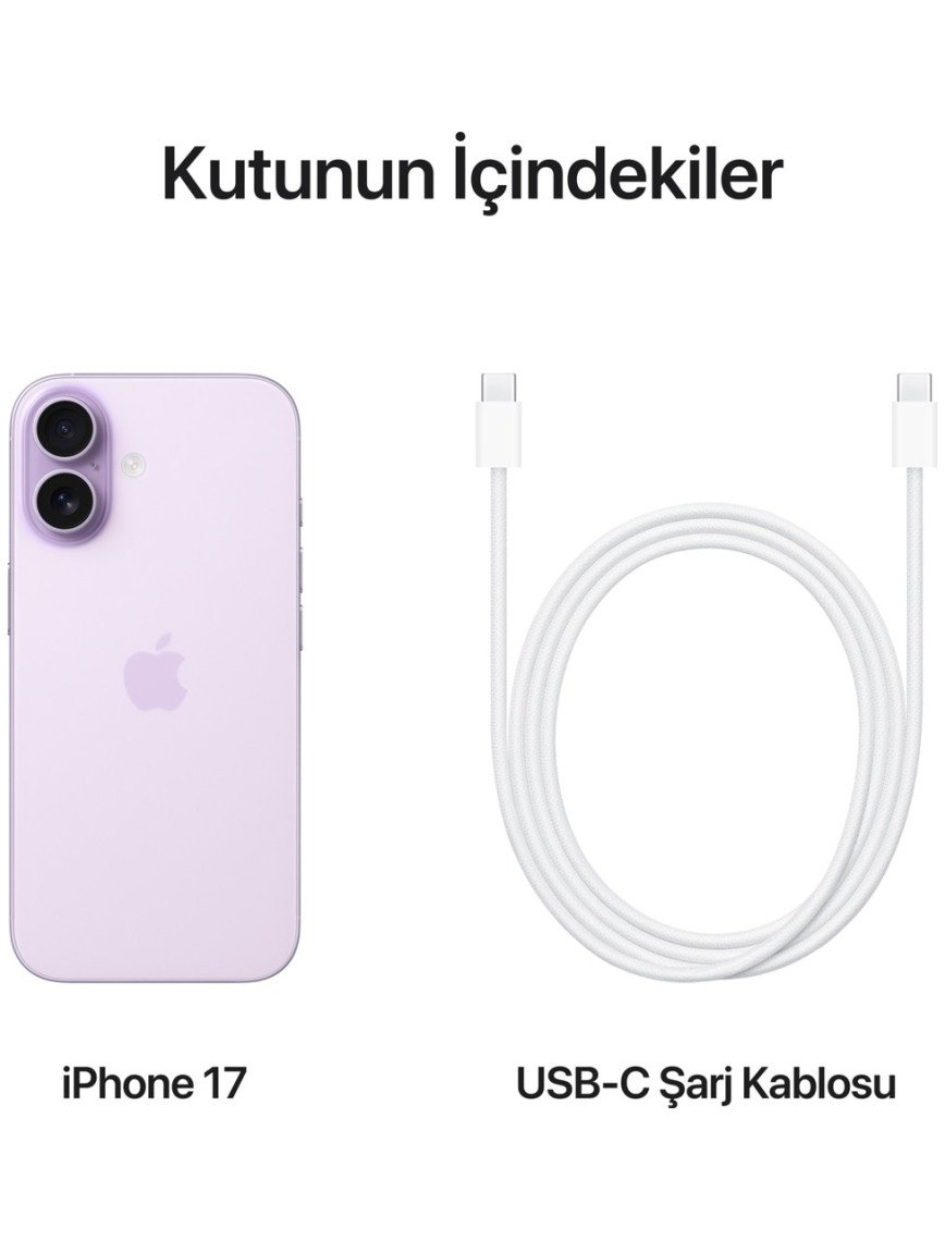 Apple iPhone 17 256 GB Lavanta