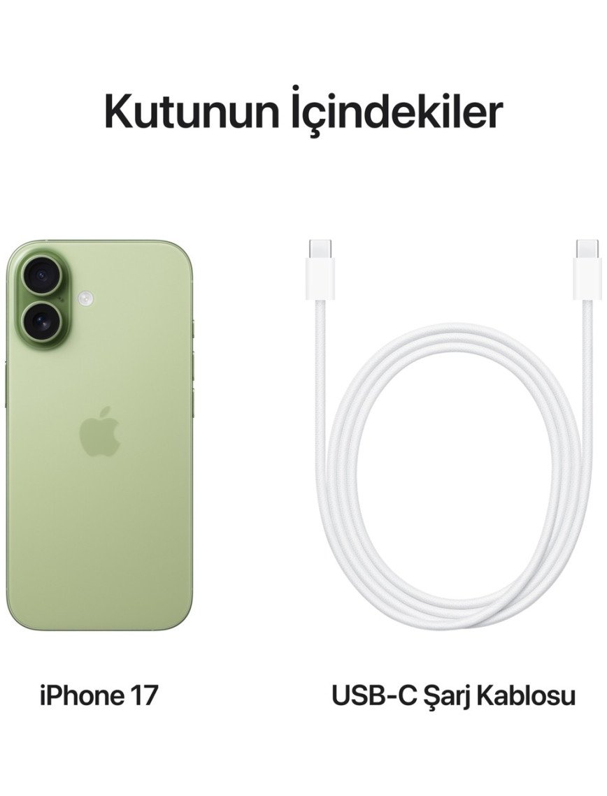 Apple iPhone 17 256 GB Ada Çayı